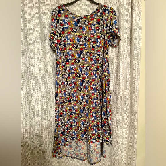 Disney Mickey Mouse Lularoe dress size M - very flowy and very giving! - Picture 1 of 6